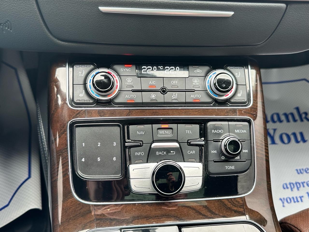 2015 Audi A8 3.0T ~ Brown Leather ~ 360 Cam ~ Certified Photo