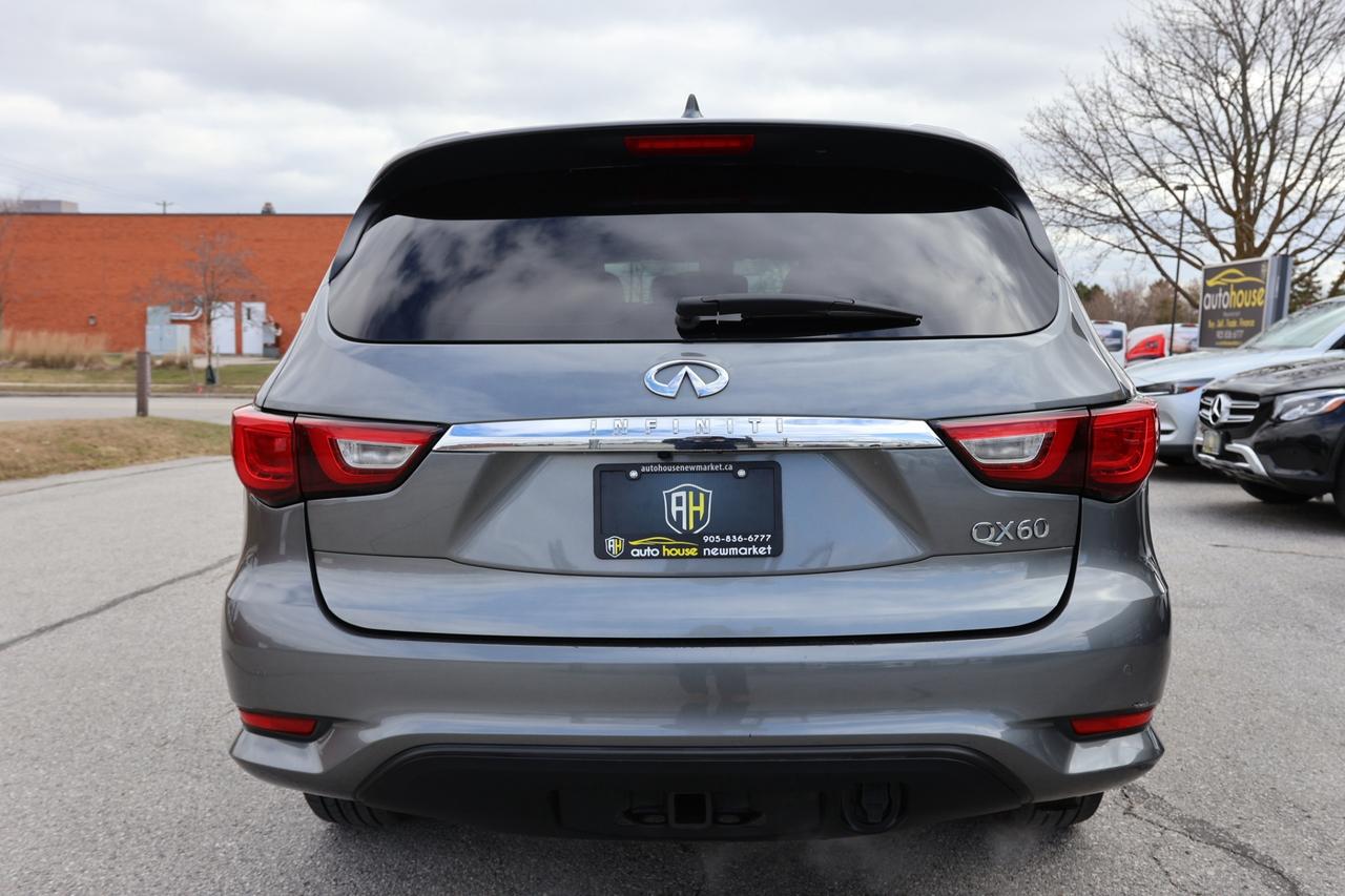 2018 Infiniti QX60 PURE AWD-7PASS-R STARTER/360 CAM/NAV/LEATHER/P SEA Photo