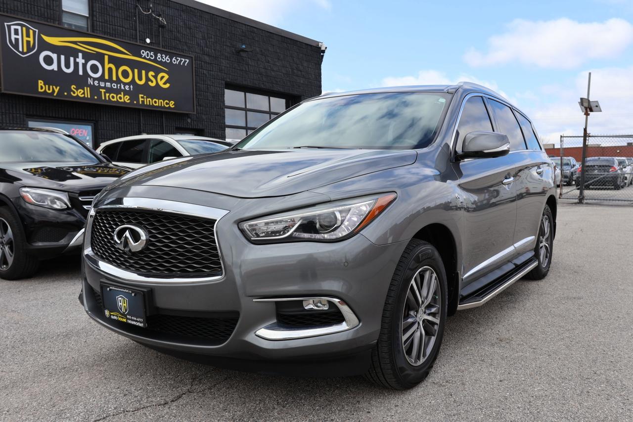 2018 Infiniti QX60 PURE AWD-7PASS-R STARTER/360 CAM/NAV/LEATHER/P SEA Photo