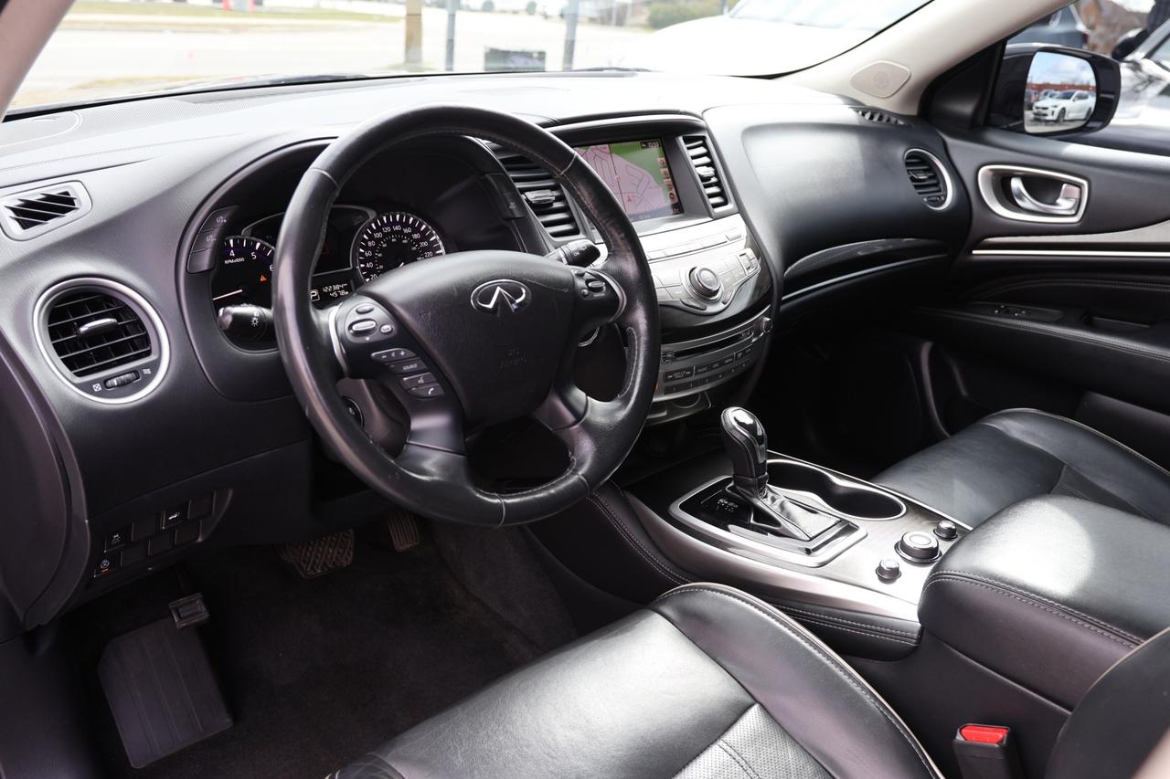 2018 Infiniti QX60 PURE AWD-7PASS-R STARTER/360 CAM/NAV/LEATHER/P SEA Photo