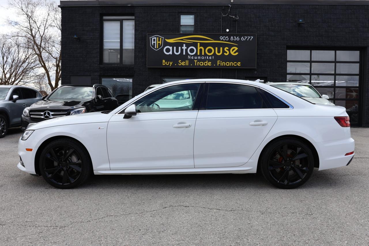2018 Audi A4 TECHNIK-S LINE-AWD/NAV/360CAM/BLIS/P SNSR/PSEAT/H Photo