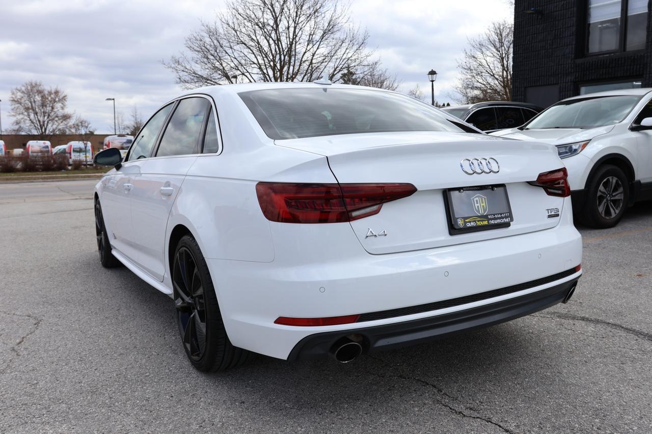 2018 Audi A4 TECHNIK-S LINE-AWD/NAV/360CAM/BLIS/P SNSR/PSEAT/H Photo