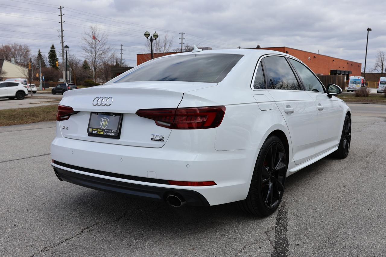 2018 Audi A4 TECHNIK-S LINE-AWD/NAV/360CAM/BLIS/P SNSR/PSEAT/H Photo