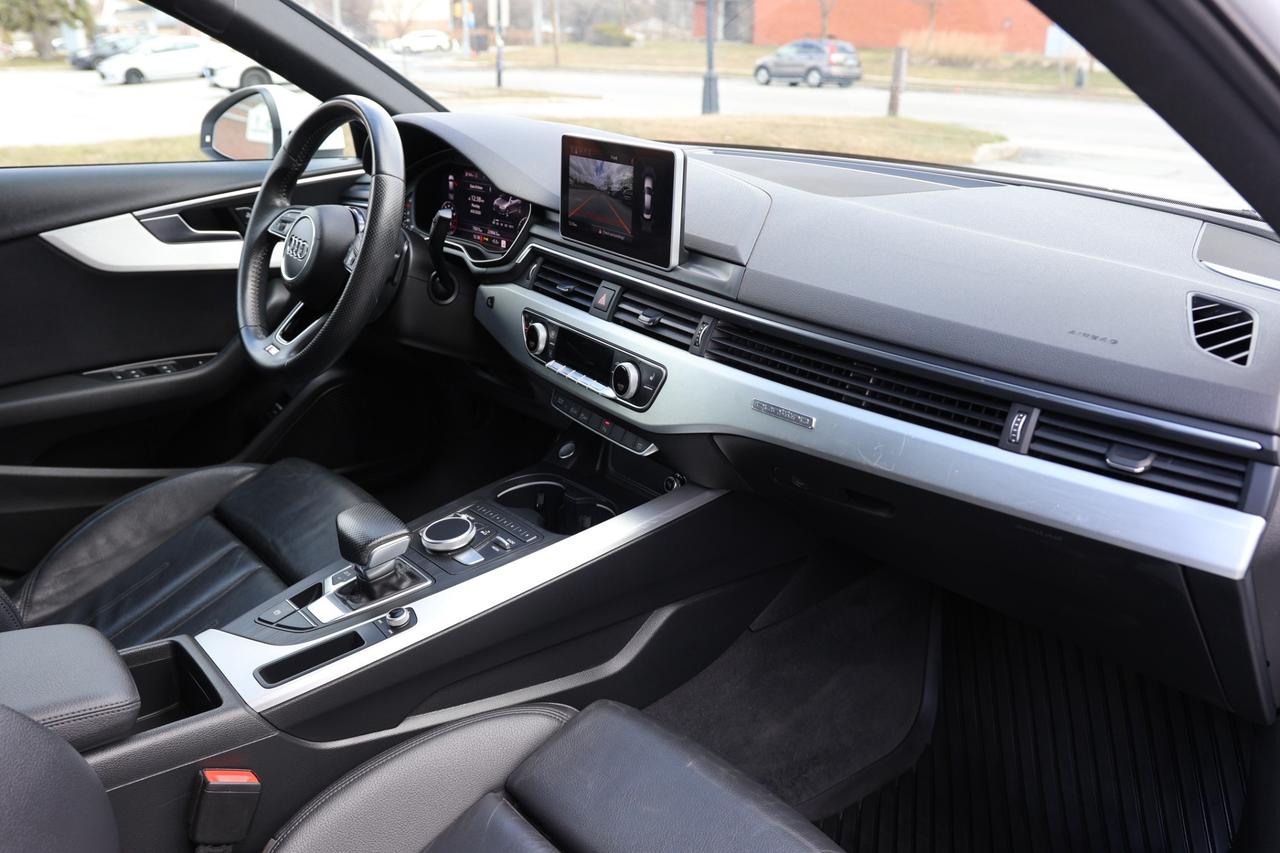 2018 Audi A4 TECHNIK-S LINE-AWD/NAV/360CAM/BLIS/P SNSR/PSEAT/H Photo