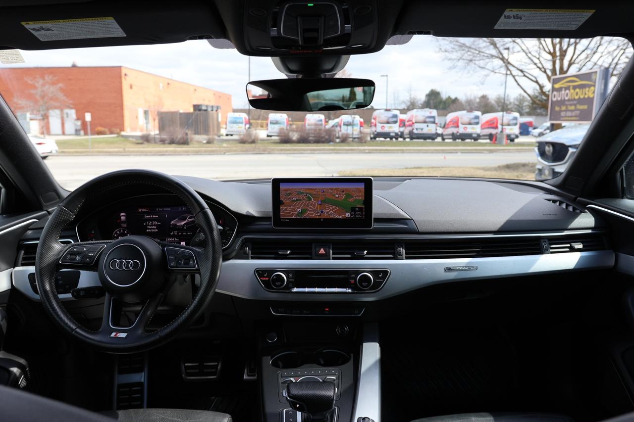2018 Audi A4 TECHNIK-S LINE-AWD/NAV/360CAM/BLIS/P SNSR/PSEAT/H Photo