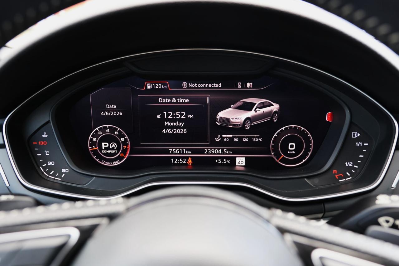 2018 Audi A4 TECHNIK-S LINE-AWD/NAV/360CAM/BLIS/P SNSR/PSEAT/H Photo