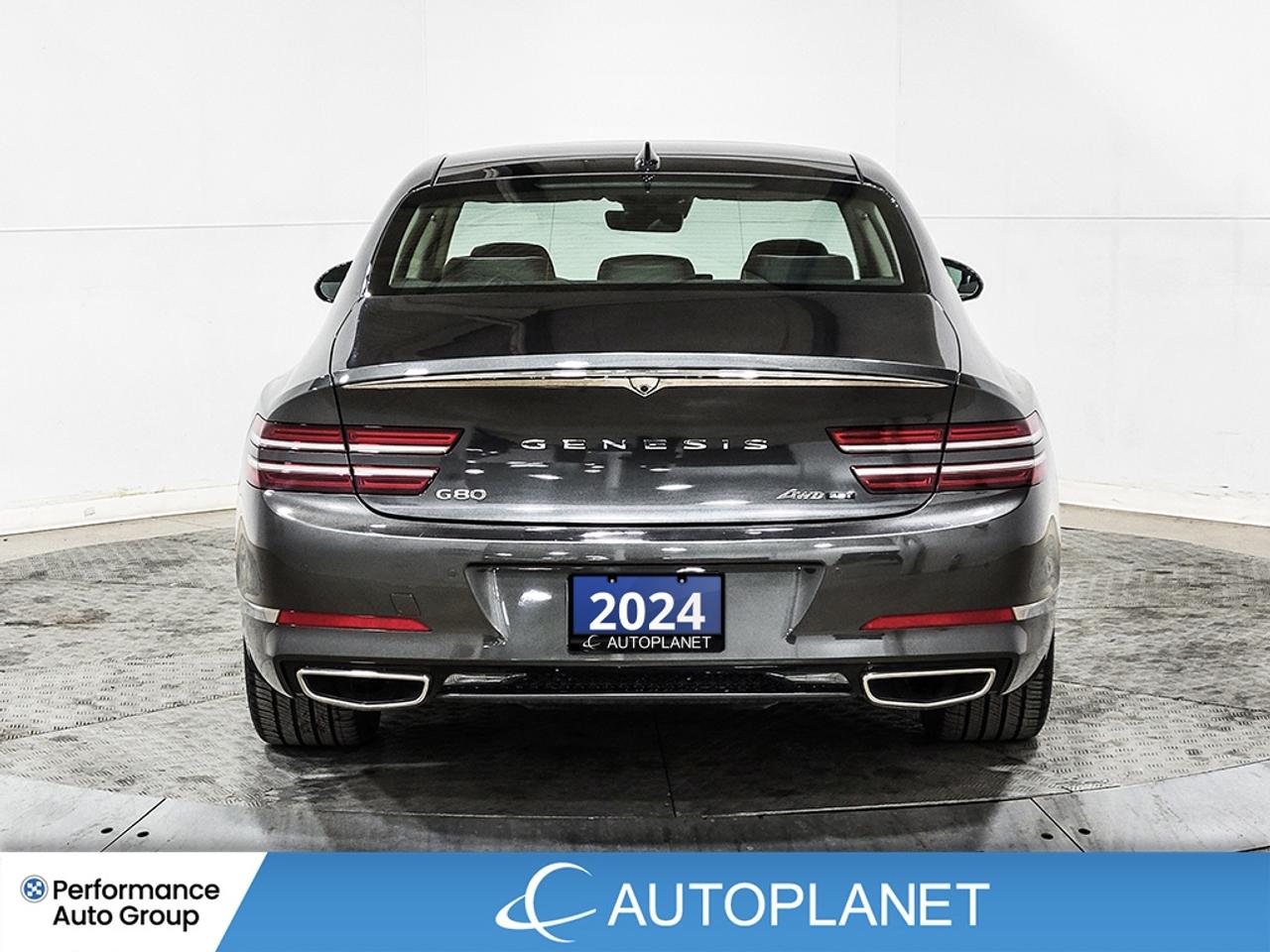 2024 Genesis G80 2.5T Advanced AWD, Heads Up Display, Pano Roof! Photo