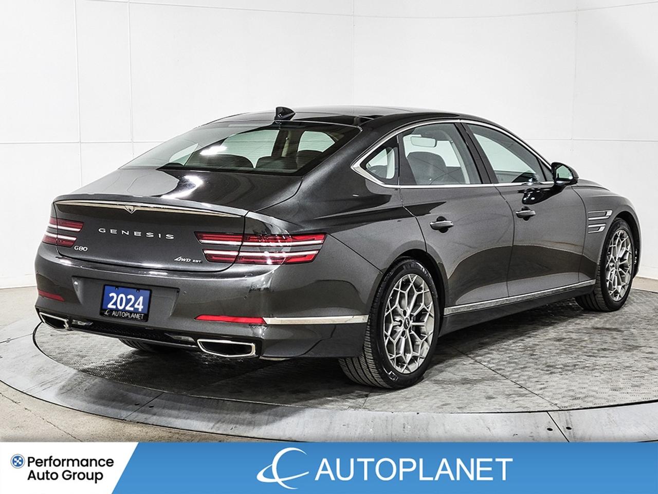 2024 Genesis G80 2.5T Advanced AWD, Heads Up Display, Pano Roof! Photo