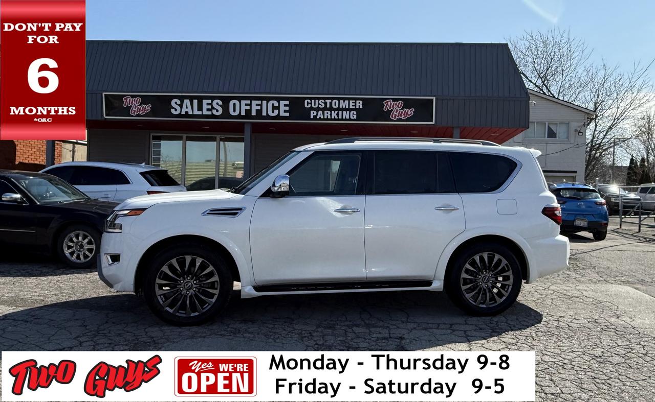 2024 Nissan Armada 4x4 Platinum 7 Passenger Leather Sunroof Nav Photo0