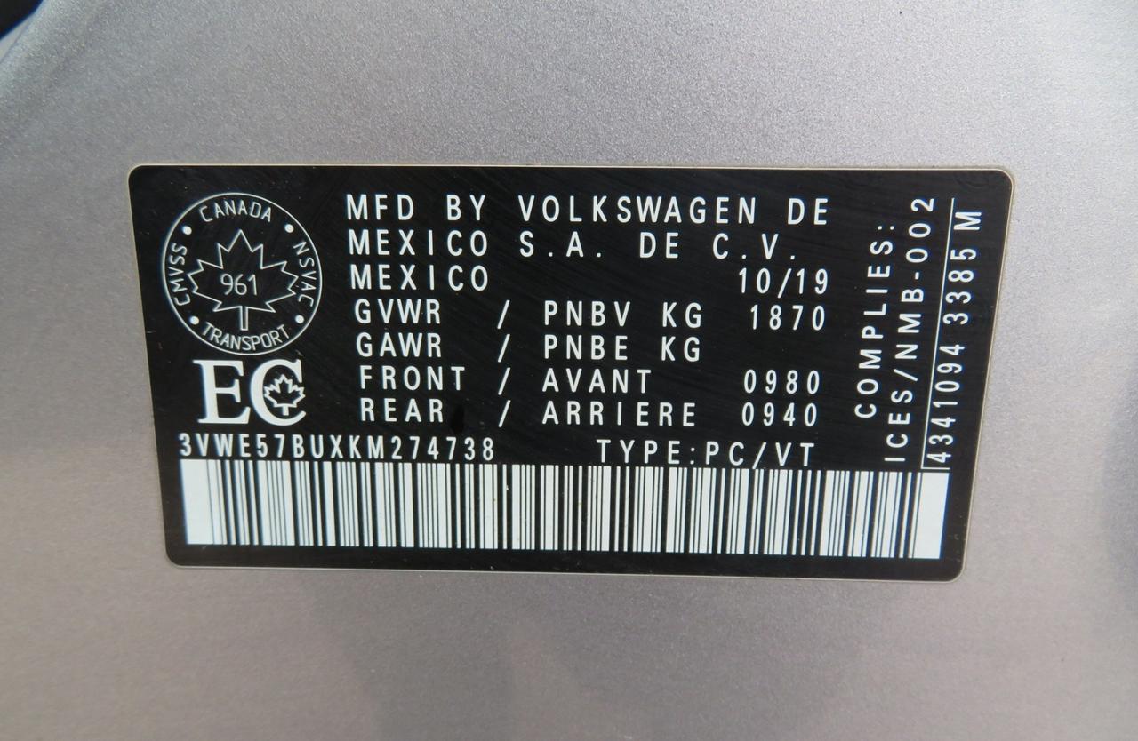 2019 Volkswagen Jetta Highline auto Photo