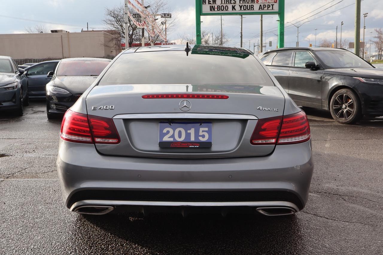 2015 Mercedes-Benz E-Class E400 4MATIC Coupe   No Accident   Amg Pkg   Safety Photo