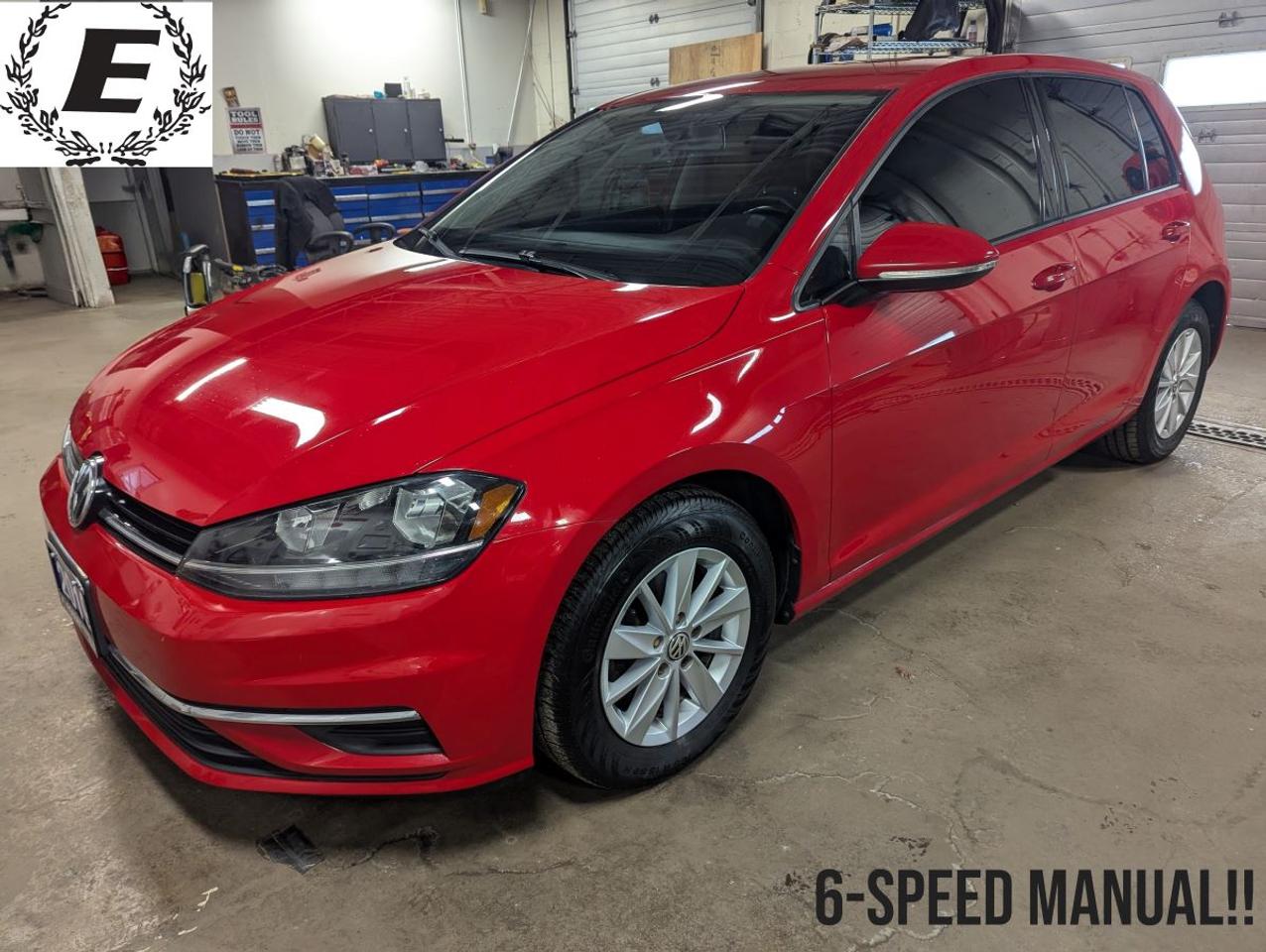 <p>Looking for a practical and fun-to-drive hatchback? Check out this vibrant red 2019 Volkswagen Golf Comfortline, available now at Eckert Auto Sales, 192 Essa Road, Barrie! This sporty Golf boasts a fuel-efficient 1.4L 4-cylinder engine and a responsive 6-speed manual transmission, making every drive an engaging experience. With its comfortable gray interior and versatile hatchback design, this Golf is perfect for both daily commutes and weekend adventures. Plus, its got a reasonable 119,100km on the odometer.</p><p>The price includes our Advantage Package. For more information give us a call today at (705)797-1100.</p><p>HST and licensing extra.</p><p>Visit Eckert Auto Sales today and see this 2019 Volkswagen Golf Comfortline for yourself!</p>