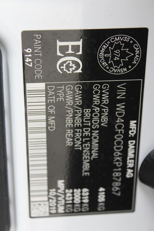 2019 Mercedes-Benz Sprinter  Photo