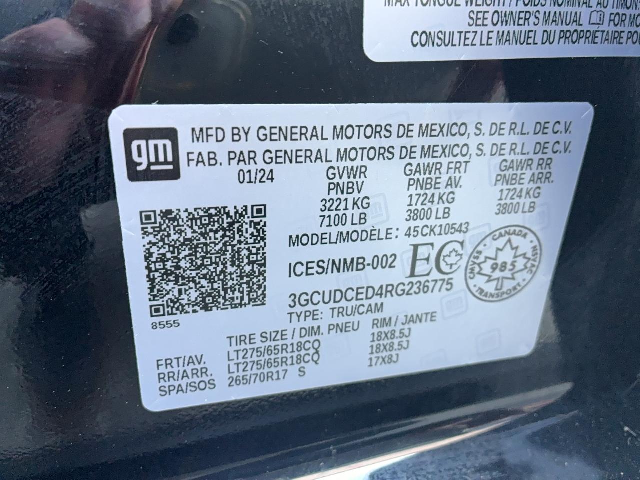 2024 Chevrolet Silverado 1500 CustomTrailBossZ71CrewCab4WD 5.3L8cylGas 5'10"Box Photo