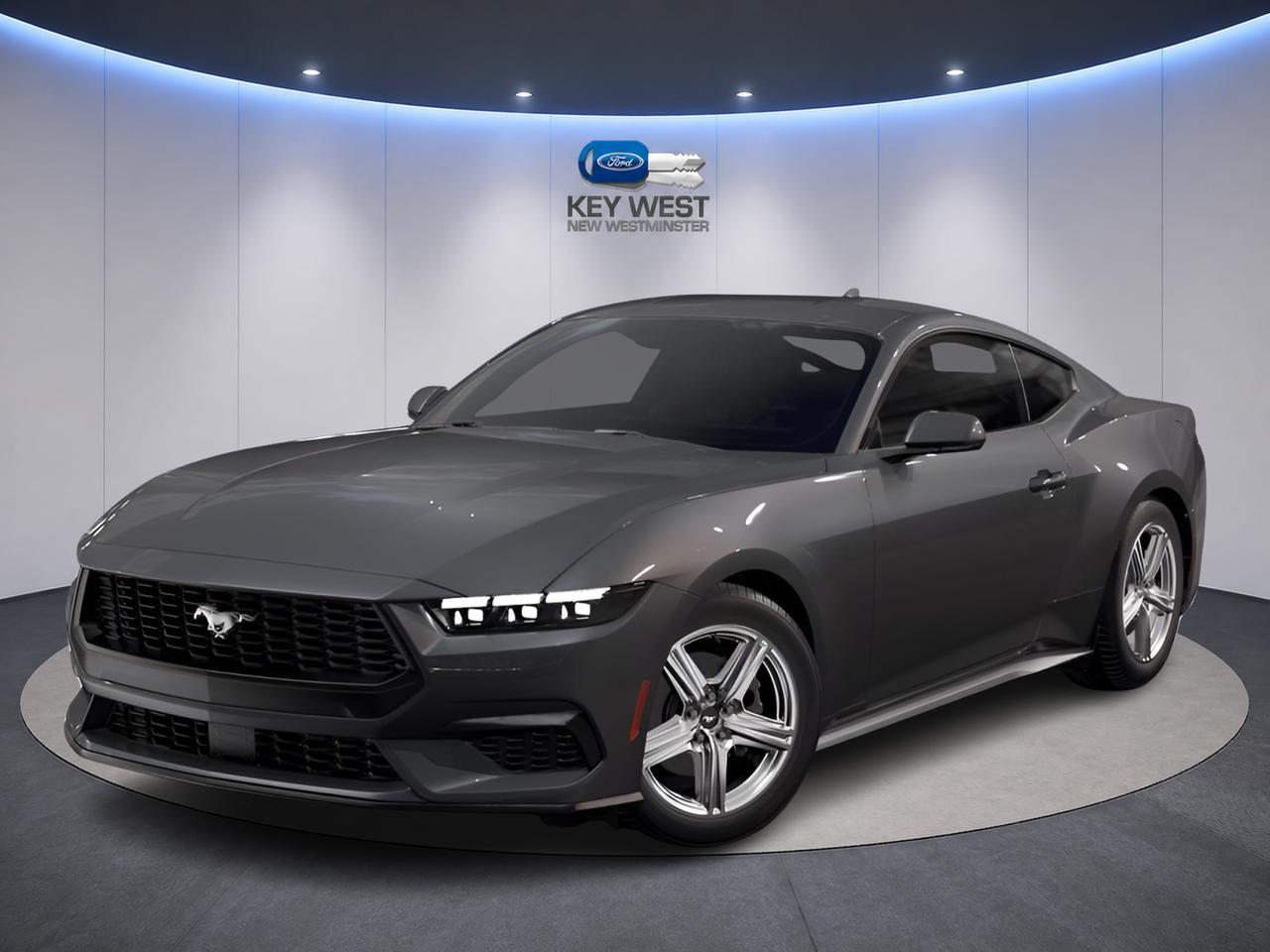Gray (Carbonized Grey Metallic) 2026 Ford Mustang Coupe Rear-Wheel Drive Automatic