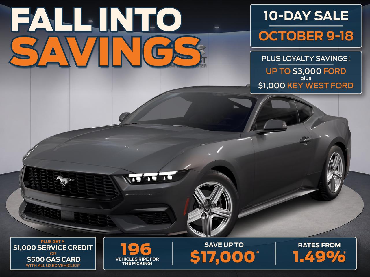 Gray (Carbonized Grey Metallic) 2026 Ford Mustang Coupe Rear-Wheel Drive Automatic