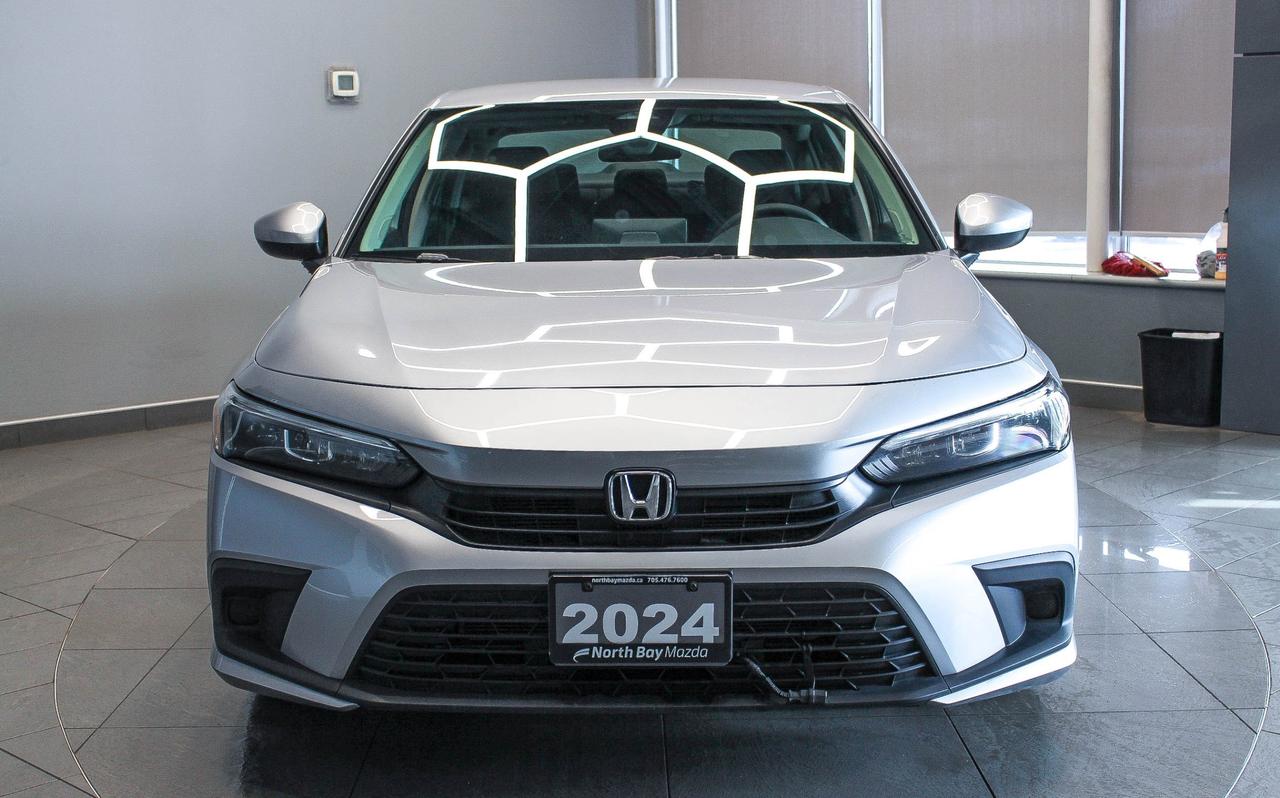 2024 Honda Civic LX-B CLOTH UPHOLSTERY - HEATED FRONT SEATS - REARVIEW CAMERA Photo