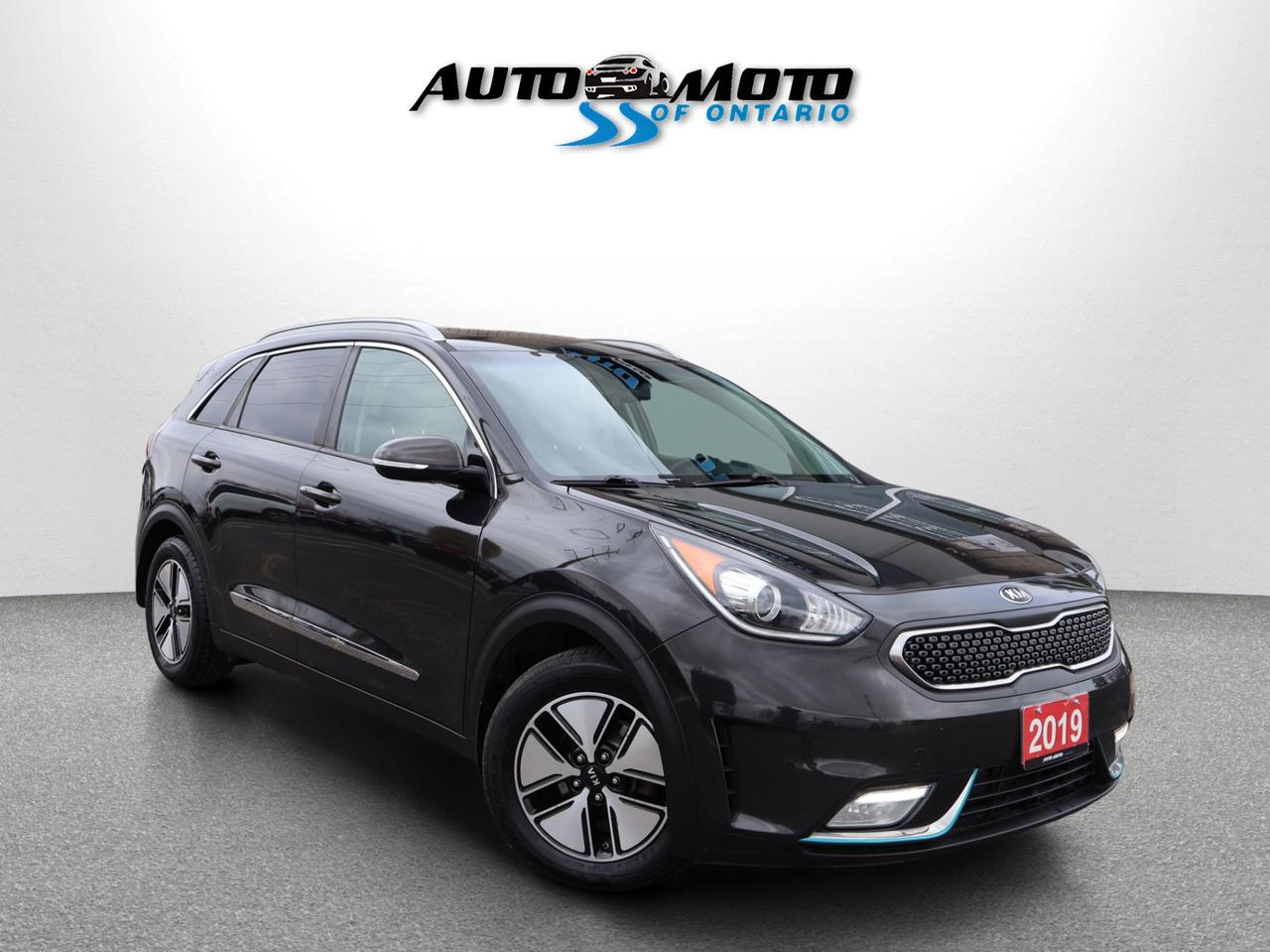 <p>*SAFETY INCLUDED*ACCIDENT FREE*2ND SET WINTER ON RIMS<span>* Very Clean Kia Niro EV </span>Plug In Hybrid<span> with Automatic Transmission has Bluetooth, Back Up Camera, Heated Front Seats. Black on Black Leather Interior. Fully Loaded with: Power Windows, Power Locks, and Power Heated Mirrors, CD/AUX/USB, Steering Mounted Controls, AC, Back Up Camera, Bluetooth, Alloys, Heated Front Seats, Heated Rear Seat, Heated Steering Wheel, Cruise Control, Sunroof, Blind Spot Monitor, Side Turning Signals, Lane Departure Alert, Push to Start, Power Driver Seat, Steering Mounted Controls, Shifter Paddles, Roof Rack, Front & Reverse Parking Sensors, and ALL THE POWER OPTIONS!! </span></p><p><span>-------------------------------------------------</span><br><span>Financing options are available from 6.29% with $0 Down payment O.A.C.</span><br><span>-------------------------------------------------</span><br><span>SAFETY CERTIFICATION INCLUDED*** Vehicle comes with: Safety Certification, and Car Fax Report ALL INCLUDED!! At no extra cost to you!! Dont miss this opportunity to own a high-quality, pre-owned vehicle. </span><br><span>-------------------------------------------------</span><br><span>Additionally, our vehicles qualify for up to 4 years of extended warranty. Please speak to your sales representative for more information.</span><br><span>-------------------------------------------------</span><br><span>We are open Monday to Saturday from 10am - 6pm, Sundays Closed.</span><br><span>-------------------------------------------------</span><br><span>We also welcome trade-ins, with on-site buyers available to estimate your vehicle on the same day.</span><br><span>-------------------------------------------------</span><br><span>Visit us at 3219 Harvester Road, Burlington, L7N 3N8 or call us at Nine O Five-281-2255 for more information.</span><br><span>------------------------------------------------</span><br><span>Check our inventory at www automotoinc ca</span></p>