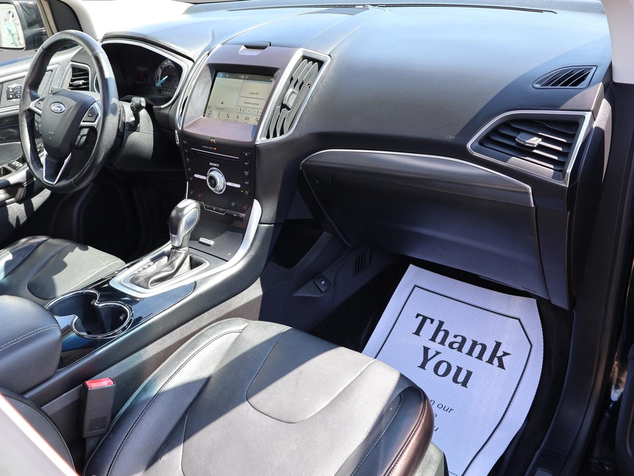 2018 Ford Edge V6 TITANIUM AWD CERTIFIED *2nd WINTER* CAMERA NAV BLUETOOTH LEATHER HEATED SEATS PANO ROOF CRUISE ALLOYS Photo