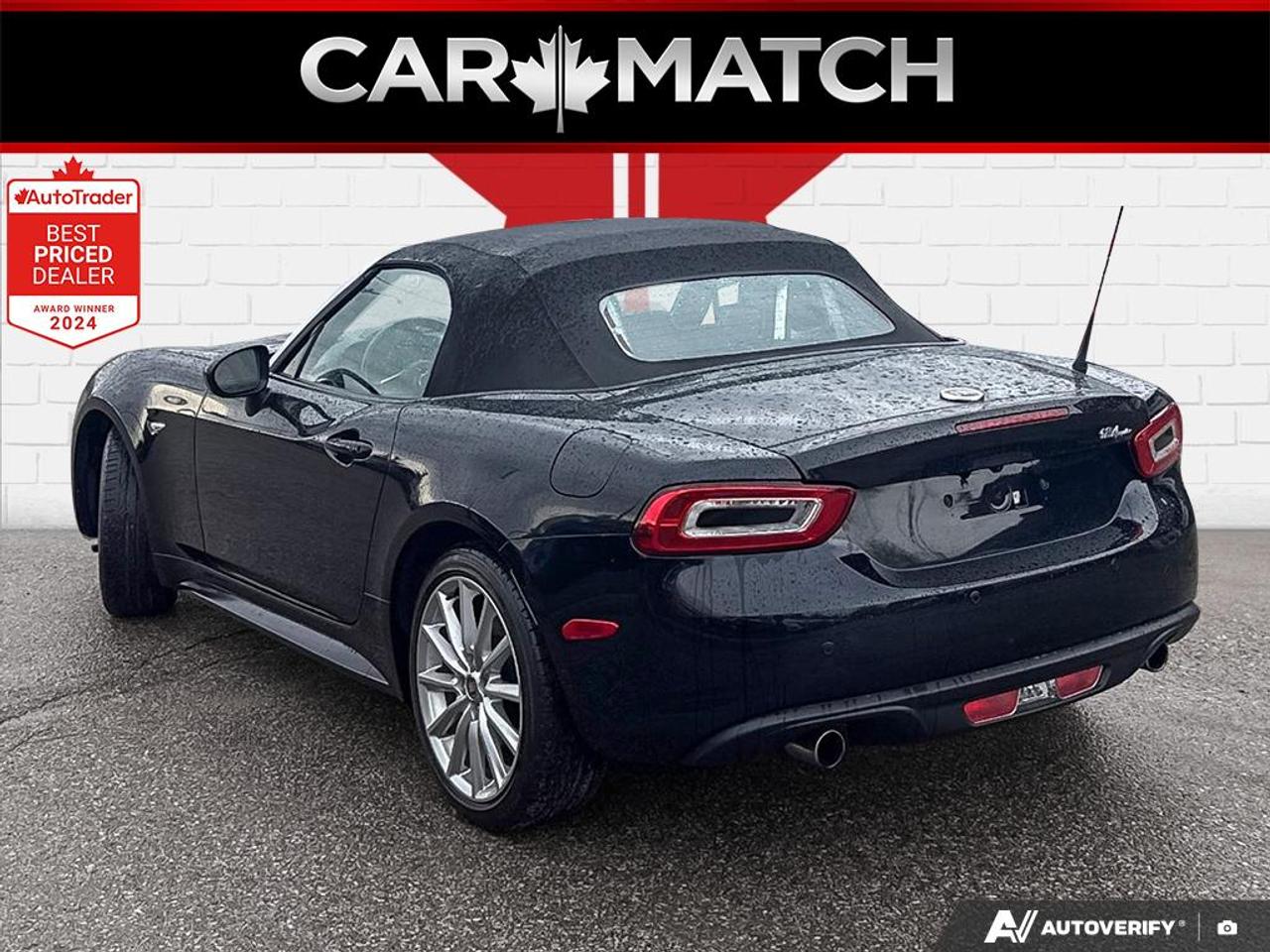 2017 Fiat 124 Spider LUSSO / LEATHER / NAV / HTD SEATS / LOW KMS Photo3