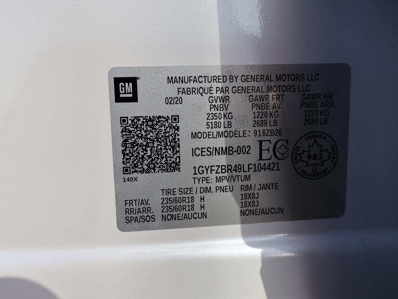 2020 Cadillac XT4 LUXURY AWD CERTIFIED *CADILLAC MAINTAIN* CAMERA BLUETOOTH HEATED LEATHER/STEERING CRUISE ALLOYS Photo