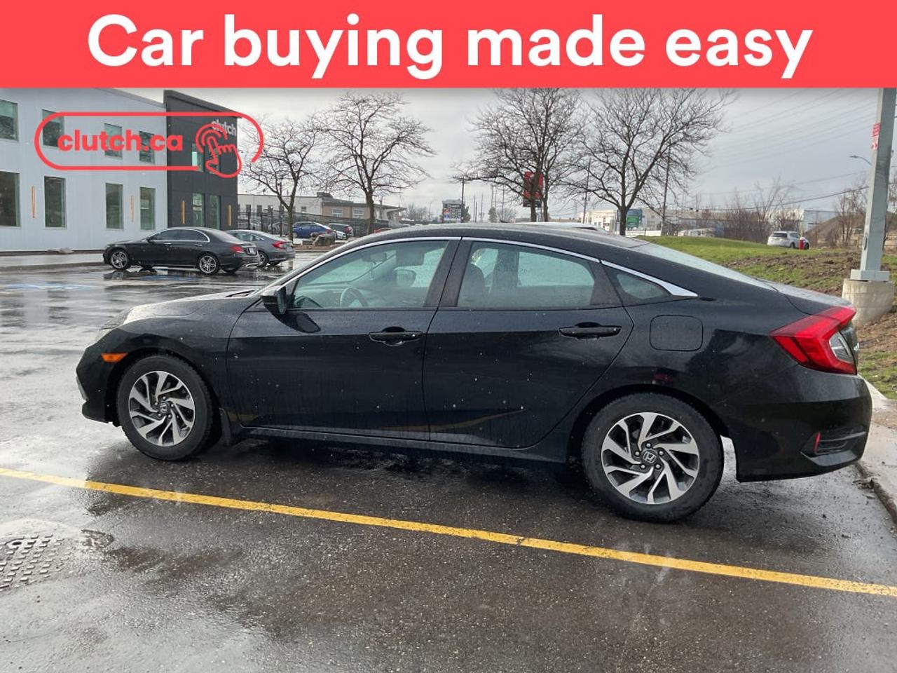 NO ACCIDENTS / CLEAN CARFAX / Front Heated Seats, Climate Control, Dual Zone Front Climate Control and more!<br> <br>Clutch is the largest online used car retailer in Canada, delivering a seamless, hassle-free car-buying experience to drivers everywhere. Shop thousands of used cars online, get the right one delivered to your door, and enjoy peace of mind with our 10-Day Money-Back Guarantee. How sweet is that? To learn more, visit clutch.ca.<br> <br>The top features for this car include:<br> <br>Brake Assist<br>Front Heated Seats<br>Climate Control<br>Dual Zone Front Climate Control<br>Bluetooth Music<br>Touchscreen Display<br>Cruise Control<br>Adaptive Cruise Control<br>12V Outlet<br>Hands Free Device Connectivity<br>Apple CarPlay<br>Android Auto<br>USB Input<br>Keyless Entry<br>Passive Keyless Entry<br>Push Button Start<br>Keyfob Remote Start<br>Lane Departure Warning<br>Active Lane Keep Assistance<br>Forward Collision Mitigation<br>Pedestrian Detection<br>Hill Assistance<br>Automatic High Beams<br>Rear View Camera<br>Power Driver Seat<br> <br>Seamless home delivery - Delivery to your door in a matter of days. Available on select packages.<br> <br>Try it out for 10 days - If you do not like it, we will take it back. <br> <br>Quality assured - All cars go through our rigorous 210-point inspection and reconditioning process.<br> <br>Peace of mind - Warranty and protection plans available.<br> <br>Haggle-free - No haggling or hard sells.<br> <br>100% Transparency - Full inspection reports on every car, including high-res photography and a free Carfax report.<br> <br>Listed price is for cash purchase only and does not include taxes, Shipping Fees (if applicable), Delivery Fees (if applicable), government licensing fees.<br> <br>Previous Provincial Registrations:<br>Ontario<br> <br>Stock # 96552