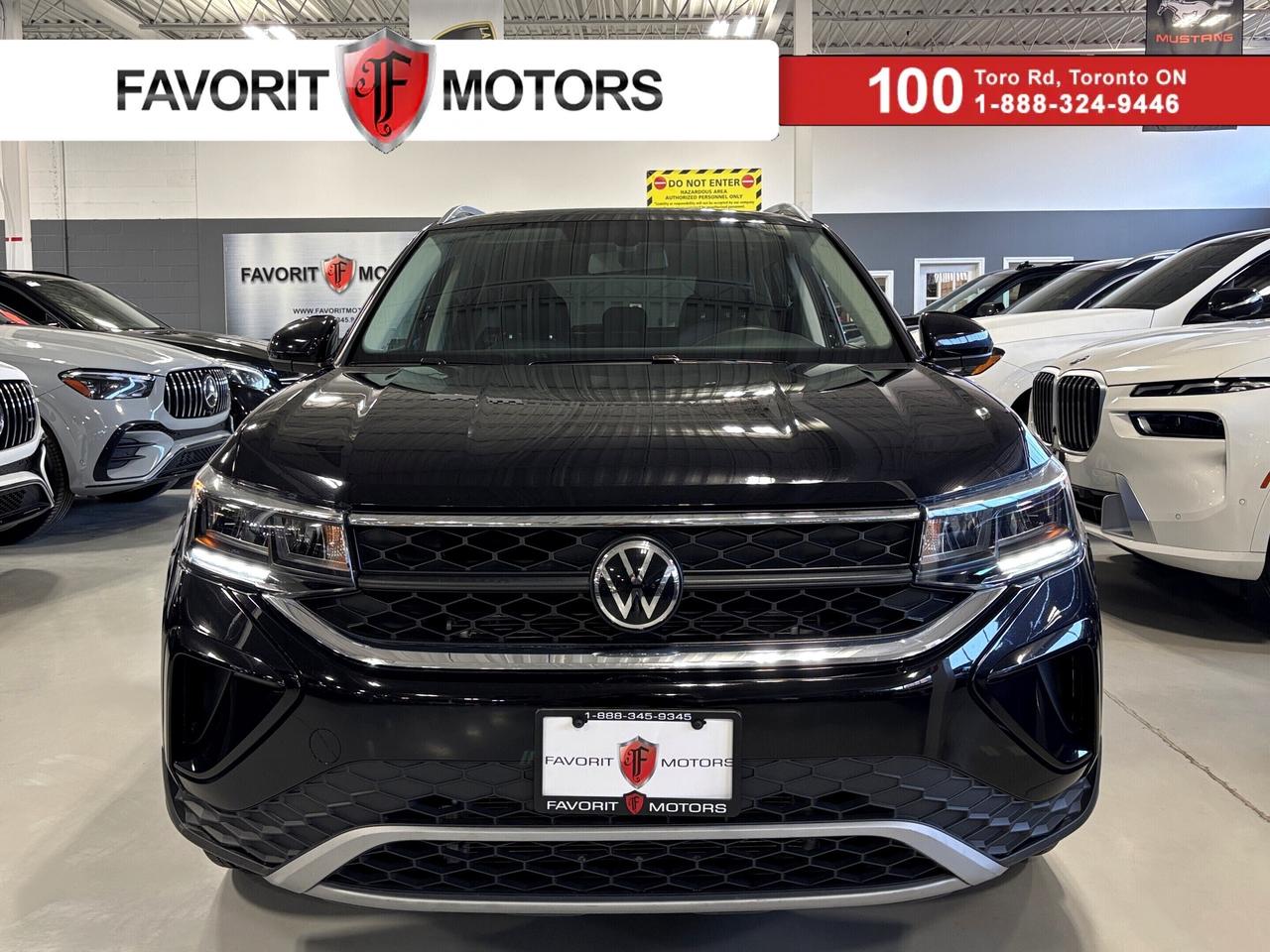 Used 2022 Volkswagen Taos Comfortline|4MOTION|AWD|PANOROOF|BACKUPCAM|LEATHER for sale in North York, ON