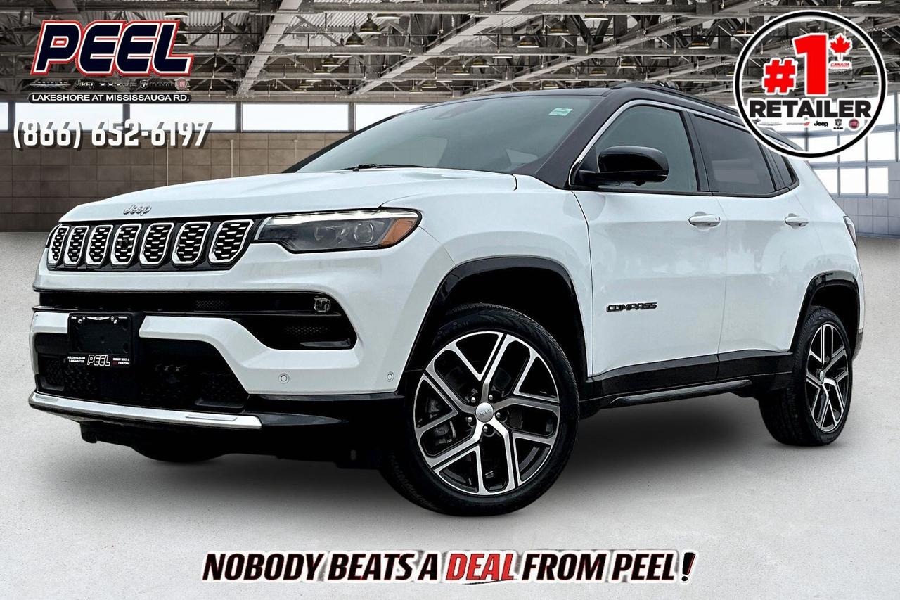 Used 2024 Jeep Compass Limited Elite | Driver Assist Group | NAV | 4X4 for sale in Mississauga, ON