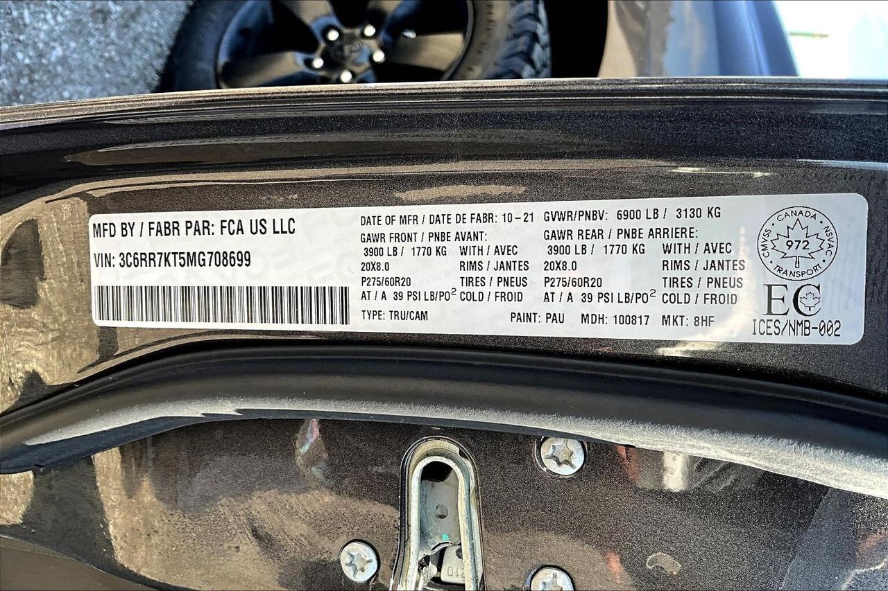 2021 RAM 1500 Classic Night Edition Crew | Sub Zero | 3.92 Axle | 4X4 Photo