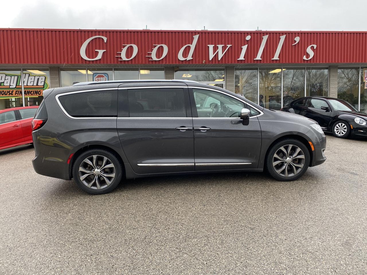 HEATED LEATHER SEATS, HEATED STEERING WHEEL, DVD PLAYER, BLUETOOTH, BACK UP CAMERA, BACK UP SENSOR, REMOTE START, KEEP LANE ASSIST, APPLE/ ANDROID CARPLAY & BLIND SPOT MONITORS! APPLY ONLINE FOR PREAPPROVAL ON FINANCING TODAY Low bank financing rates! Good or bad credit welcome. Let us help restore your credit history. In house financing available as well at reasonable rates! Easy online credit application 24/7 on our website. We have over 250 quality pre-owned vehicles in stock at all times with fresh units arriving daily! Click our banner to view our entire inventory. Buy with confidence when you shop at Goodwills . We are a family owned business serving the community and many other cities such as Kitchener, London, St. Thomas, Tillsonburg, Cambridge, Guelph, Mississauga, Hamilton, Brantford, Oakville, Ingersoll and Woodstock. Vehicle history reports are always available and we are a full disclosure dealer. We service what we sell in our large six bay service shop. Our vehicles are certified and detailed. Of course trade-ins are always welcome. We thank you for your consideration at Goodwills, where you will find big city selection at small town pricing. All prices are plus HST and LICENSING