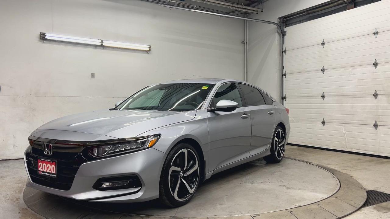 2020 Honda Accord SPORT | LOW KMS! | HTD LEATHER | SUNROOF | CARPLAY Photo