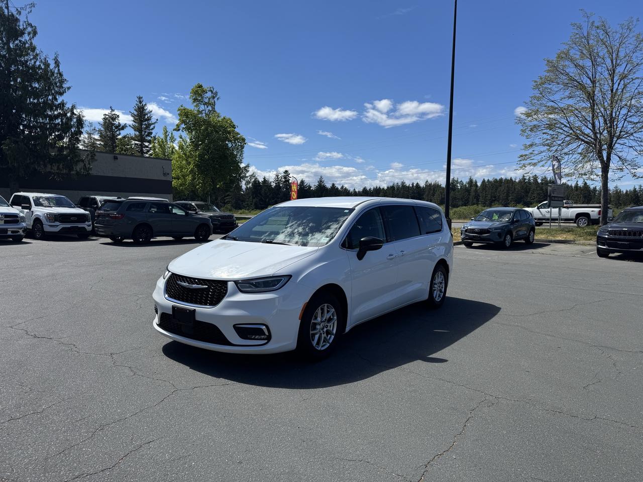 <p>Looking for a spacious and stylish family vehicle? Consider this pristine 2024 Chrysler Pacifica Touring-L, now available at Pacific Nations Auto Sales and Finance. This stunning white SUV with a sleek black interior offers a comfortable and refined driving experience, perfect for both daily commutes and weekend adventures. With its automatic transmission and front-wheel drive, the Pacifica Touring-L provides smooth handling and excellent fuel efficiency. Plus, this beauty has only 95,468km on the odometer!</p><p>The Chrysler Pacifica Touring-L is more than just a car; its a statement. Its modern design and well-appointed interior will impress everyone.</p><p>Here are a few features that make this Pacifica a must-see:</p><ul><li><strong>Generous Space:</strong> The Pacifica Touring-L offers ample seating for the whole family, with plenty of legroom and cargo space for all your gear.</li><li><strong>Smooth Ride:</strong> Enjoy a comfortable and composed ride, perfect for long road trips or navigating city streets.</li><li><strong>Modern Tech:</strong> Experience the convenience of advanced technology features designed to keep you connected and entertained on the go.</li><li><strong>Sleek Styling:</strong> Turn heads with the Pacificas stylish exterior, complete with a modern design.</li><li><strong>Fuel Efficiency:</strong> Enjoy excellent fuel economy, saving you money at the pump.</li></ul><p><strong><em>Powered by AutoIntelligence&trade;</em></strong> Vehicle information has been generated using artificial intelligence and is provided for informational purposes only. While efforts are made to ensure accuracy, please confirm all details directly with the dealer.</p><p><strong>At Pacific Nations, we believe buying a vehicle should be straightforward, transparent, and stress-free. Here&rsquo;s what sets us apart:</strong></p><p>&bull; <strong>Thoroughly Inspected & Reconditioned Vehicles</strong><br>Every vehicle goes through a detailed safety and mechanical inspection before being offered for sale. We focus on quality and reliability, not just price.</p><p>&bull; <strong data-start=47 data-end=77>Free Carfax History Report</strong><br data-start=77 data-end=80>Every vehicle includes a full <strong data-start=110 data-end=203>Carfax history report available directly on our website &mdash; no contact information required</strong>, so you can review the vehicle&rsquo;s history upfront. No surprises.</p><p>&bull; <strong>Flexible Financing for All Credit Types</strong><br>Good credit, bad credit, or no credit? We work with over 15 trusted lenders to secure the best approval, rate, and terms for your situation.</p><p>&bull; <strong>Finance-First, Payment-Focused Approach</strong><br>We structure deals around affordable payments that make sense long-term, not high-pressure sales tactics.</p><p>&bull; <strong>Over 1,000 Five-Star Google Reviews</strong><br>Our reputation is built on honesty, transparency, and long-term relationships with our customers across Vancouver Island.</p><p>&bull; <strong>Large Inventory + Access to Thousands More</strong><br>We carry 40&ndash;65 fully inspected vehicles in stock and have access to thousands more if you&rsquo;re looking for something specific.</p><p>&bull; <strong>Part of the Steve Marshall Auto Group</strong><br>As part of a dealer group with <strong>16 locations</strong>, we can source inventory across the network to help find the exact vehicle you&rsquo;re looking for.</p><p>&bull; <strong>BC Wide Delivery Available</strong><br>Can&rsquo;t make it to us? We can deliver your vehicle to your door anywhere in BC.</p><p>&bull; <strong>Transparent Fee Disclosure</strong><br>All vehicle prices are plus a <strong>$699 documentation fee</strong> and a <strong>$499 vehicle preparation fee</strong>. These fees cover the administrative processing, vehicle inspection, detailing, and preparation required to ensure your vehicle is fully ready and compliant before delivery.</p>