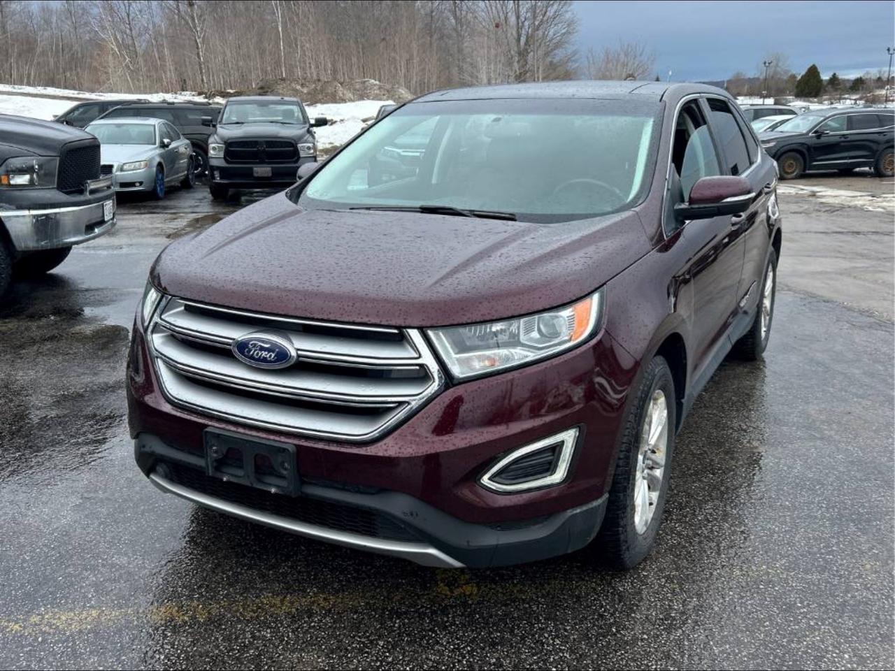 WELL SERVICED - WE FINANCE - 2.0L AWD Experience comfort and confidence in every drive with the 2017 Ford Edge SEL AWD at Patterson Auto Sales. This pre-owned SUV blends sophistication and performance, featuring luxurious leather seating and a responsive 2.0L L4 DOHC 16V engine. With All-Wheel Drive capability, youll feel secure in any weather, while the spacious interior ensures every journey is a pleasure. Discover the perfect balance of style, utility, and valuetest drive your Ford Edge today.