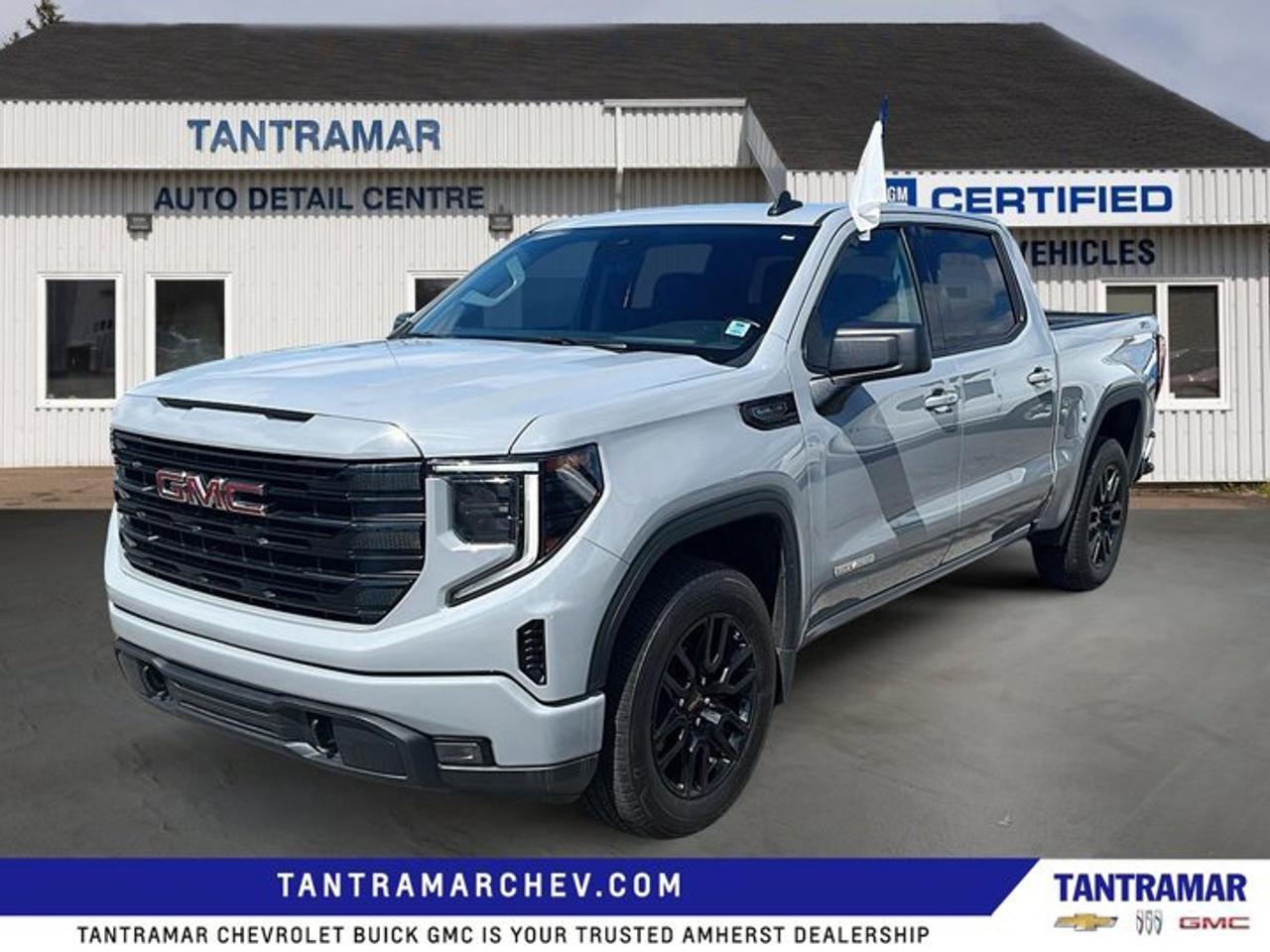 Recent Arrival! Grey 2024 GMC Sierra 1500 Elevation 4WD 10-Speed Automatic EcoTec3 5.3L V8Value Market Pricing, 10-Speed Automatic, 4WD, Black Cloth.Certified. GM Certified Details:* 24/7 roadside assistance for 3 months or 5,000 km (whichever comes first)* 3 months or 5,000 kilometres (whichever comes first) which can be extended or upgraded to an even more comprehensive Certified Pre-Owned Vehicle Protection Plan* 3.99% Financing for 24 Months On Selected Certified Pre-Owned Vehicles 24 Months - 3.99% 36 Months  3.99% 48 Months  3.99% 60 Months - 3.99% 72 Months  4.99% 84 Months - 4.99% Rate valid for the period from February 3, 2026 - March 31, 2026* 150+ Point Inspection* 1-month OnStar trial and sign up for a paid plan to enjoy the first two months on us. GM Owner Centre and Mobile App. Free SiriusXM Trial* Exchange policy is 30 days or 2,500 kilometres, whichever comes first