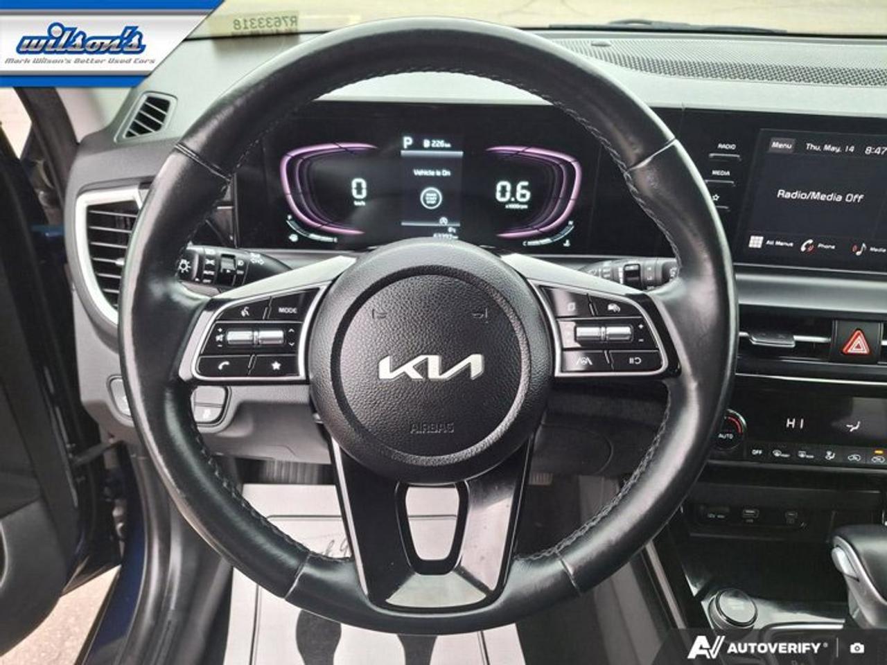 2024 Kia Seltos EX AWD | Leather | Sunroof | Heated Wheel + Seats | CarPlay + Android | Rear Camera and More ! Photo