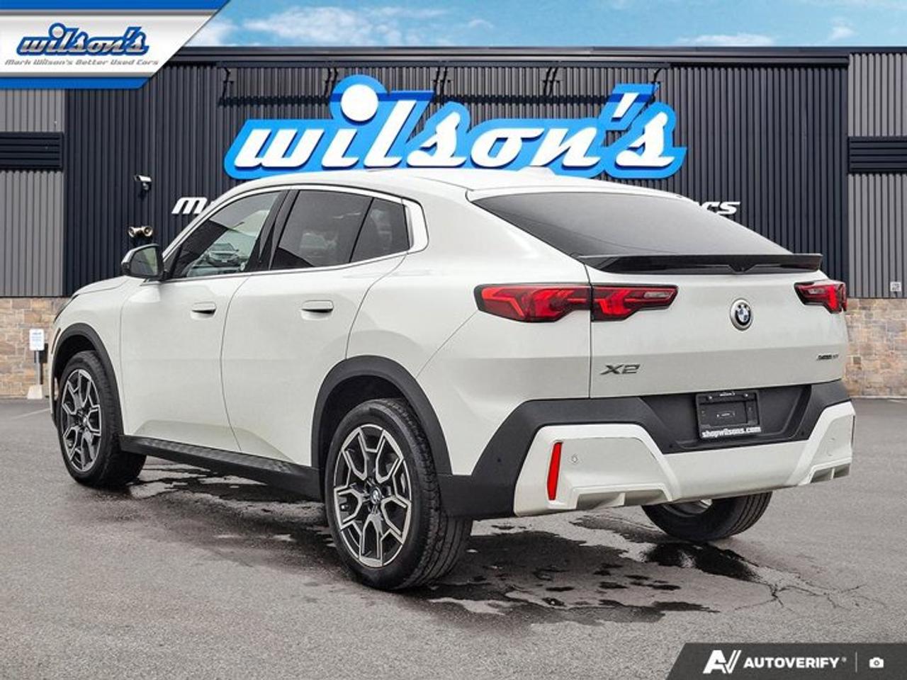 2025 BMW X2 xDrive28i | Leather | Sunroof | Nav | Heated Steering + Seats | and More ! Photo