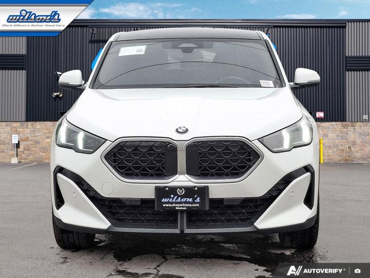 2025 BMW X2 xDrive28i | Leather | Sunroof | Nav | Heated Steering + Seats | and More ! Photo