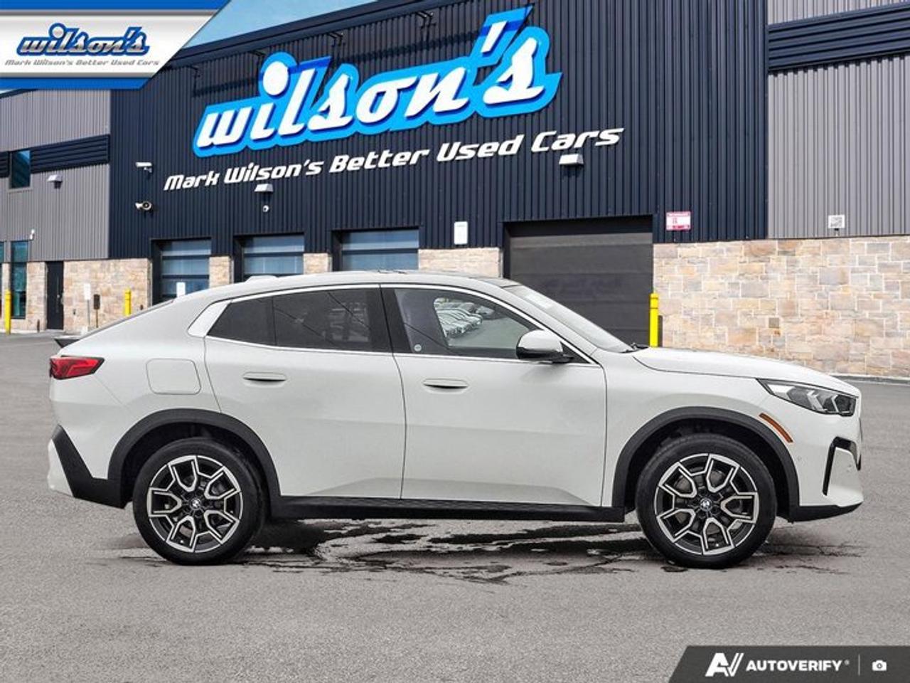 2025 BMW X2 xDrive28i | Leather | Sunroof | Nav | Heated Steering + Seats | and More ! Photo