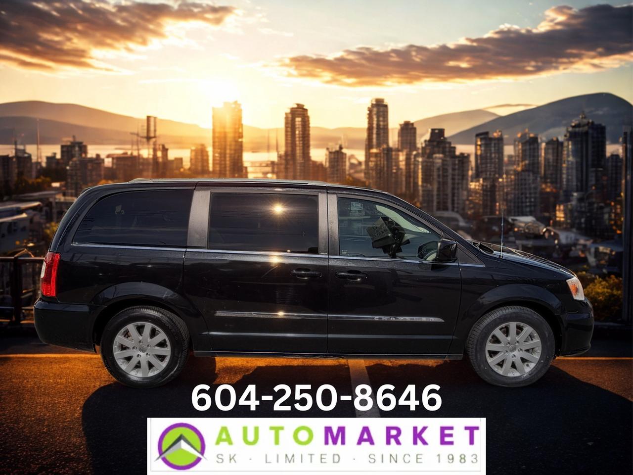 Used 2014 Chrysler Town & Country TOURING DVD! DUAL POWER DOORS! STOW N GO! INSPECTED & WARRANTY for sale in Langley, BC