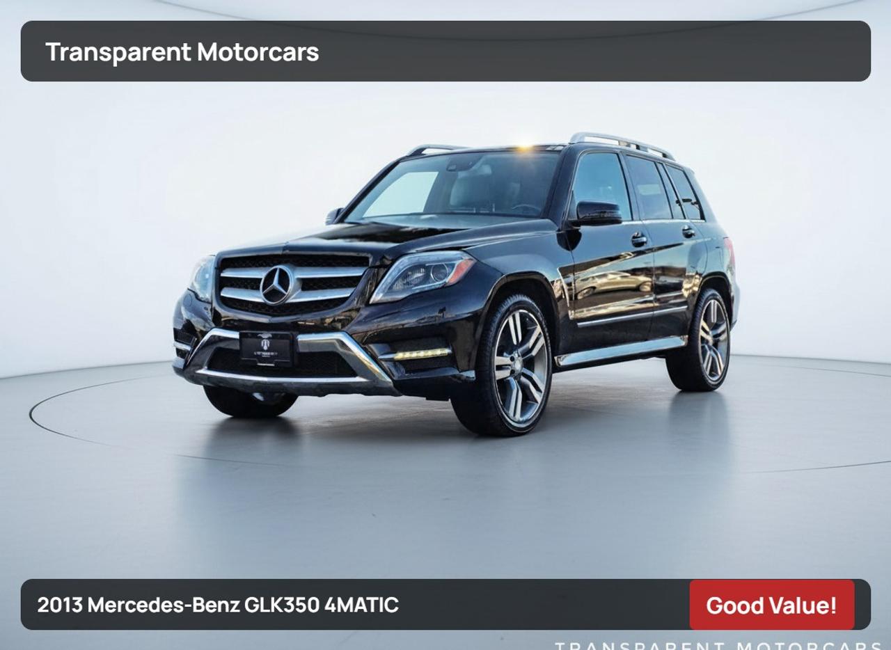 Used 2013 Mercedes-Benz GLK-Class GLK350 for sale in Richmond, BC