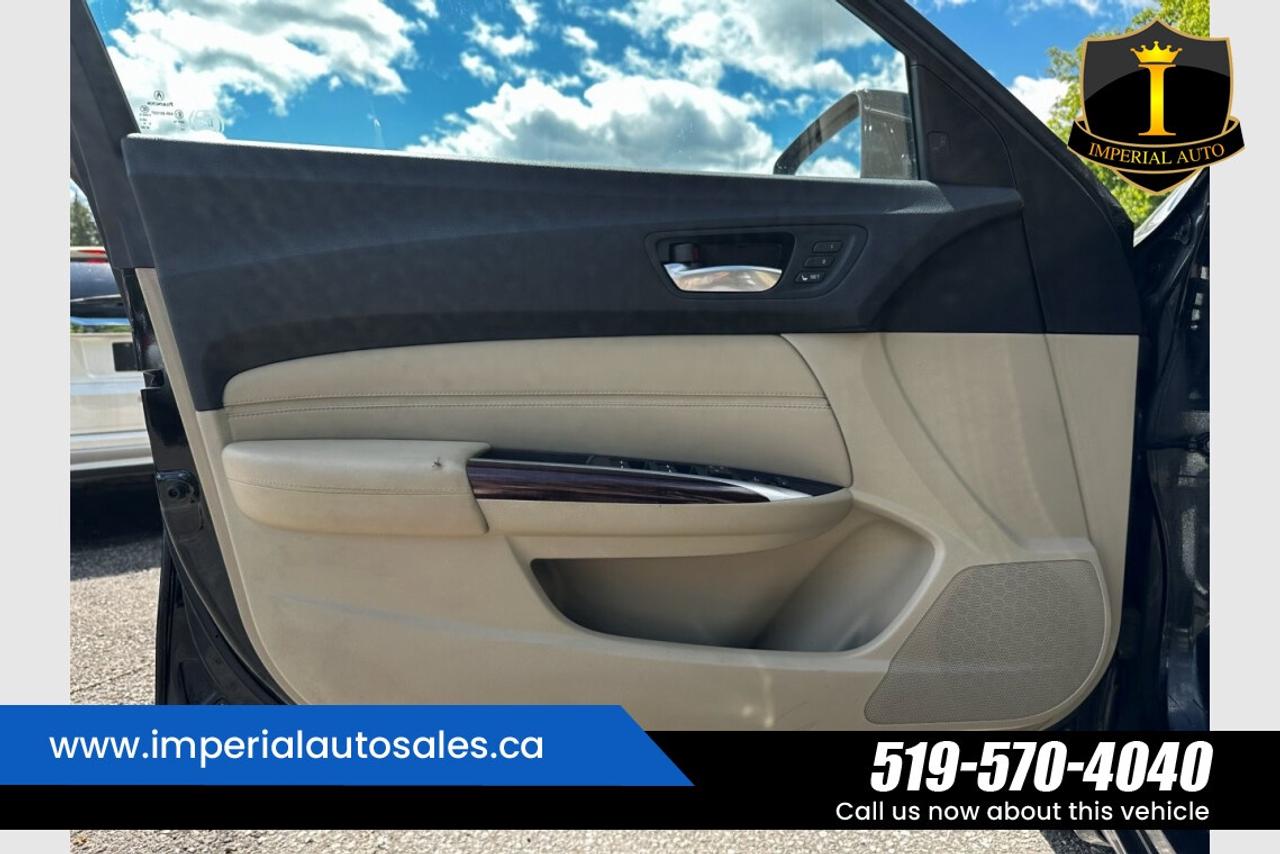 2015 Acura TLX Technology Photo