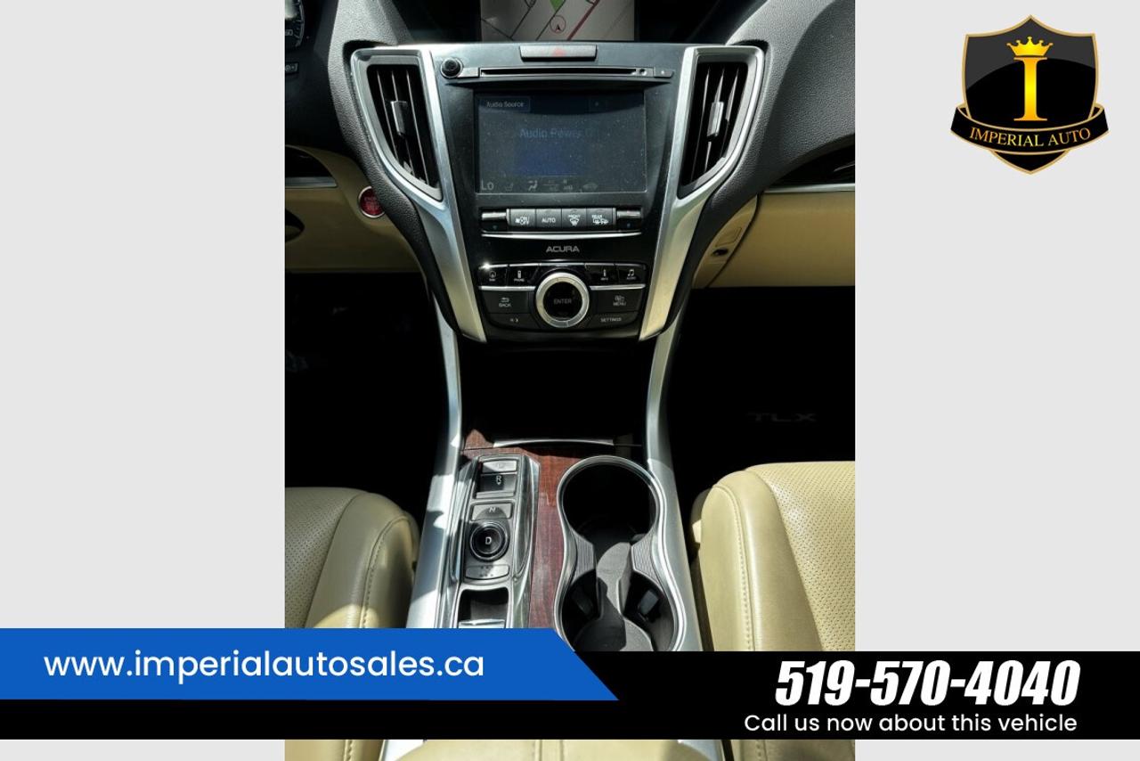 2015 Acura TLX Technology Photo