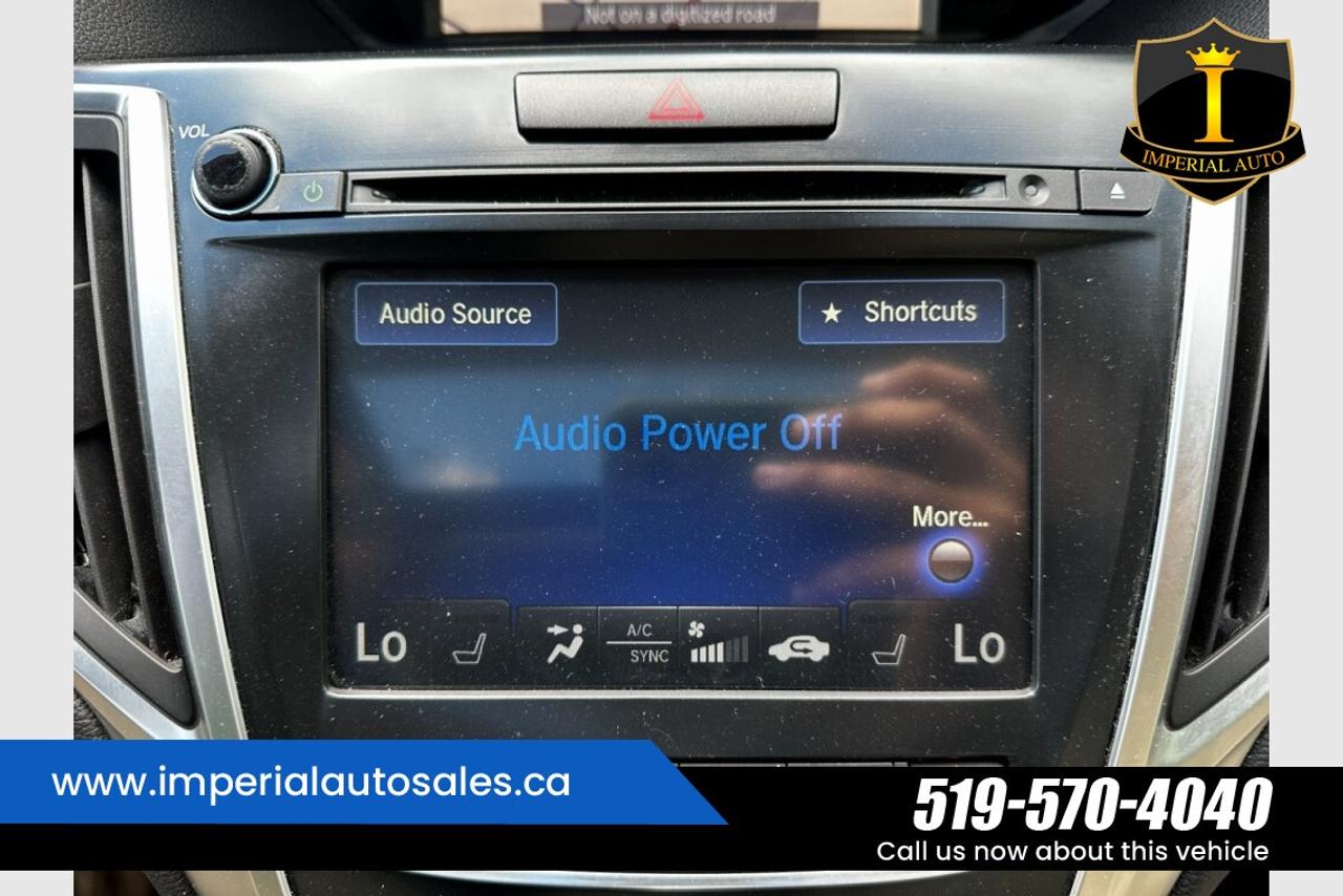 2015 Acura TLX Technology Photo