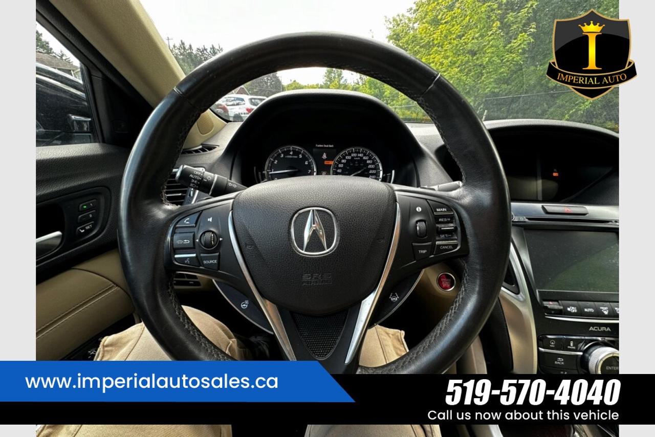 2015 Acura TLX Technology Photo