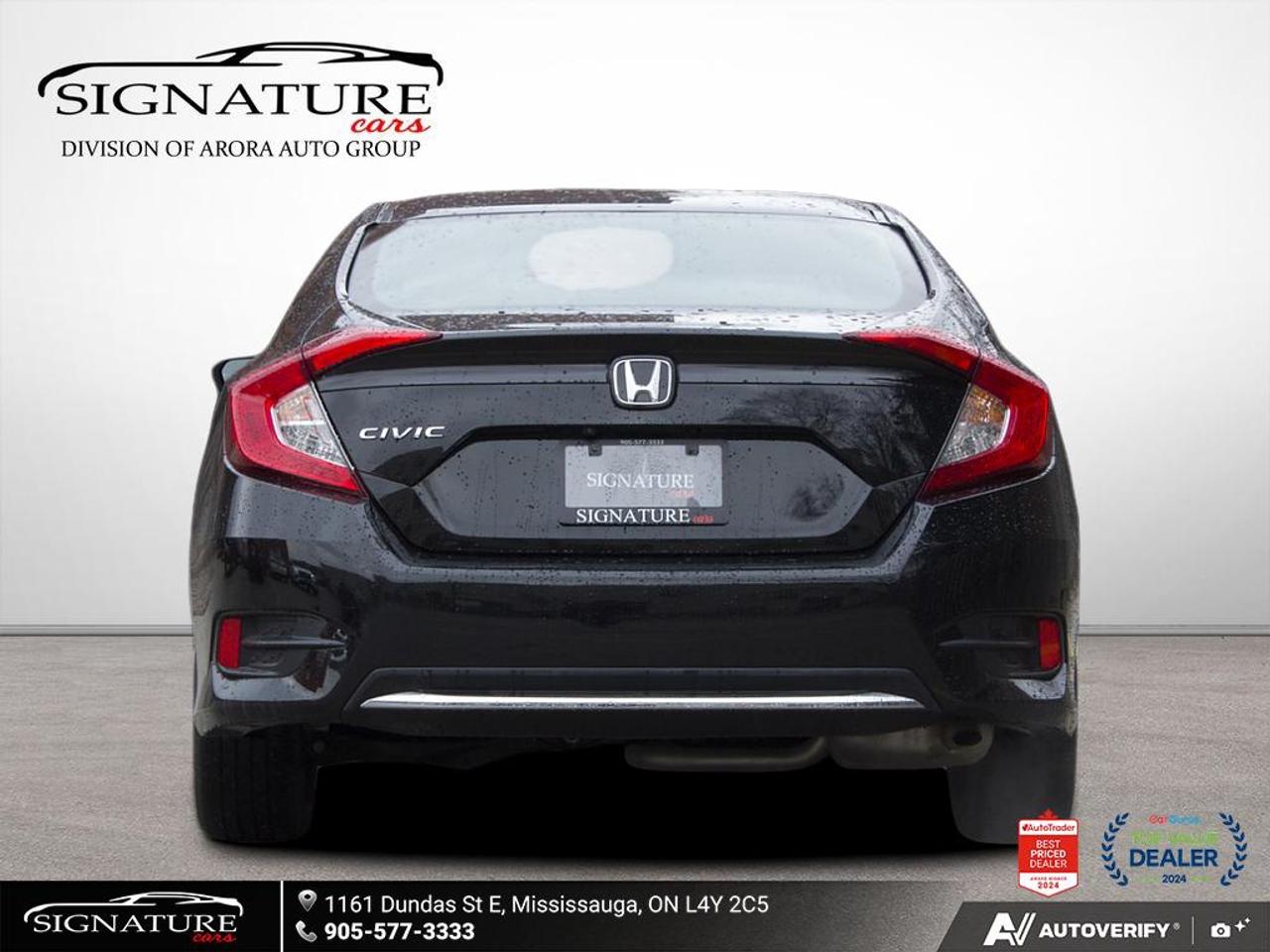 2021 Honda Civic LX No Accident Lane Assist Carplay Heated Seats Photo4