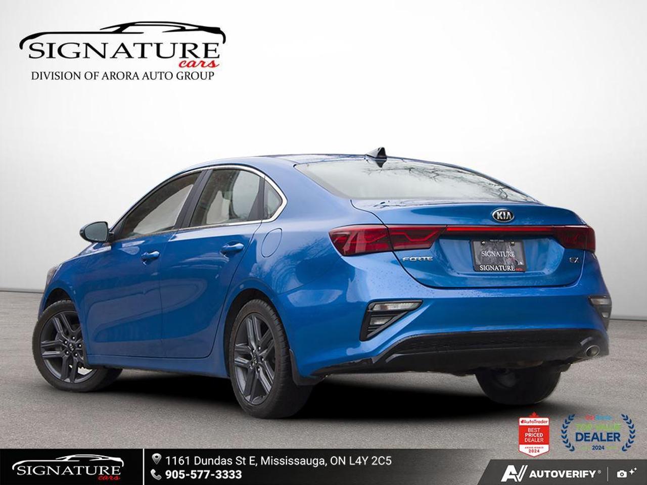 2021 Kia Forte EX+ No Accident Sunroof Blindspot Photo3