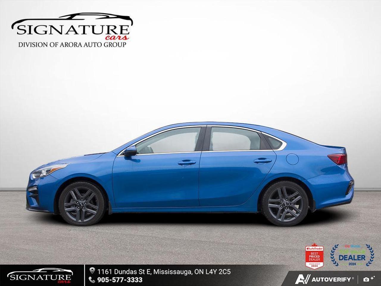 2021 Kia Forte EX+ No Accident Sunroof Blindspot Photo2
