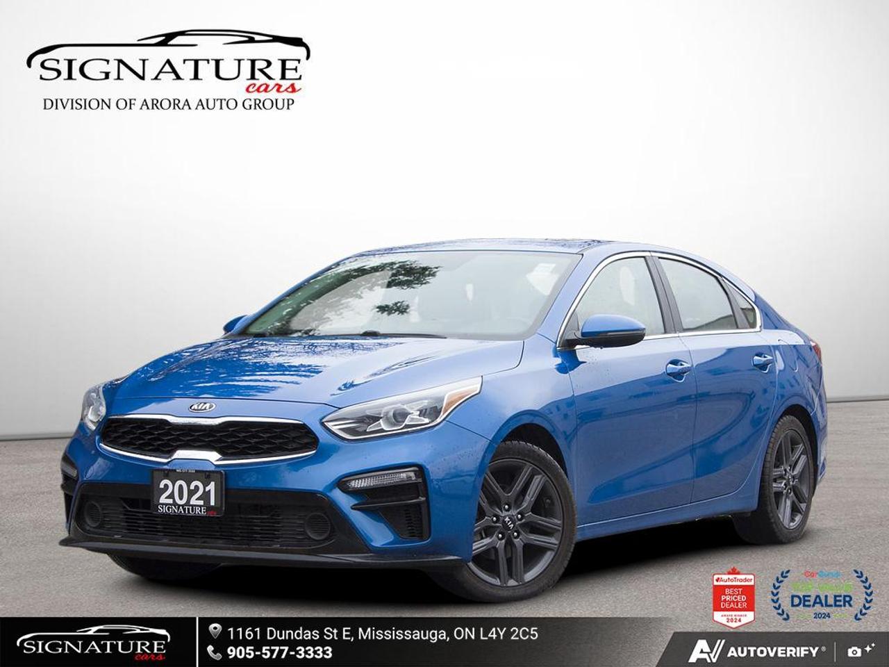 2021 Kia Forte EX+ No Accident Sunroof Blindspot Photo