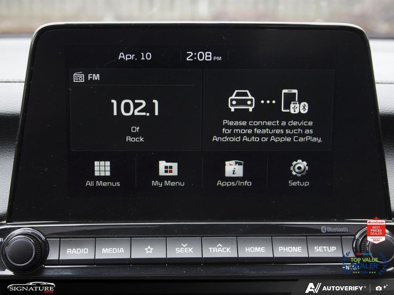 2021 Kia Forte EX+ No Accident Sunroof Blindspot Photo