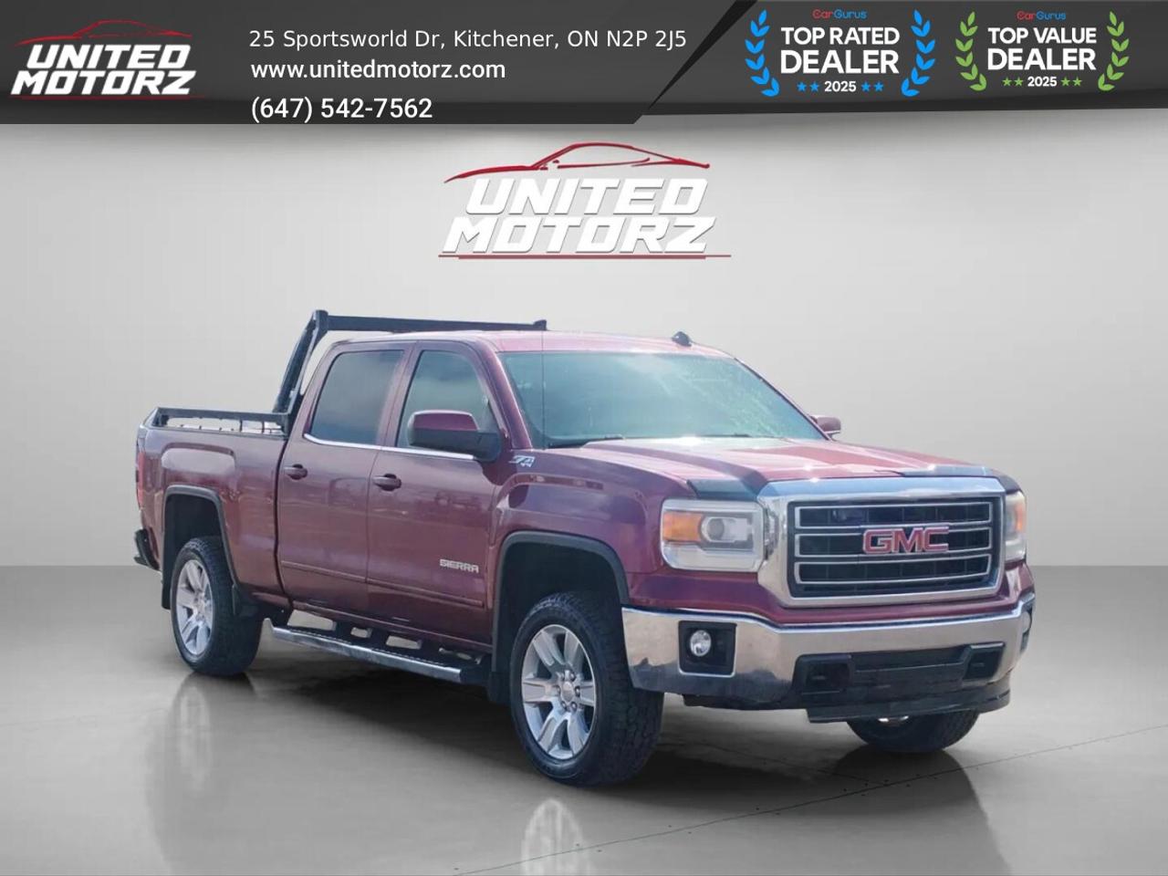 2014 GMC Sierra 1500 SLE Crew Cab 5.3L V8 4WD~NO ACCIDENTS~ Photo2